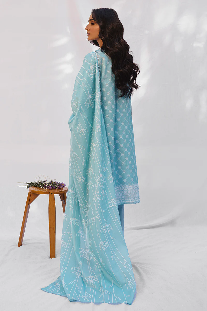 MORNING CIEL-3PC PRINTED LAWN SUIT - Image 2