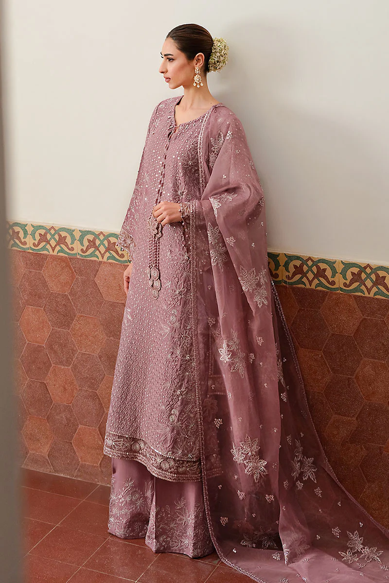 MYSTIC AMETHYST-3PC SILK EMBROIDERED PRET - Image 3