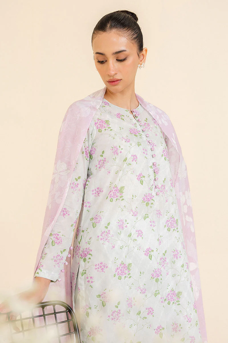 MYSTIC FLORA-3 PIECE PRINTED LAWN SUIT