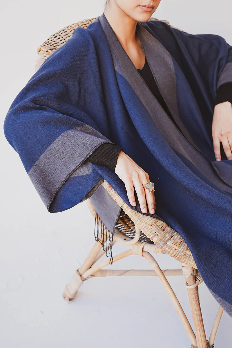 NIGHT SKY CAPE SHAWL