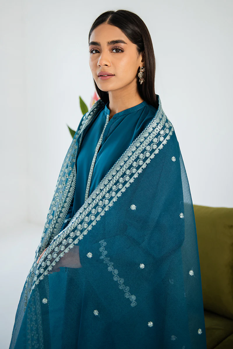 OCEAN JESPER-2 PIECE (SHIRT & DUPATTA) - Image 3