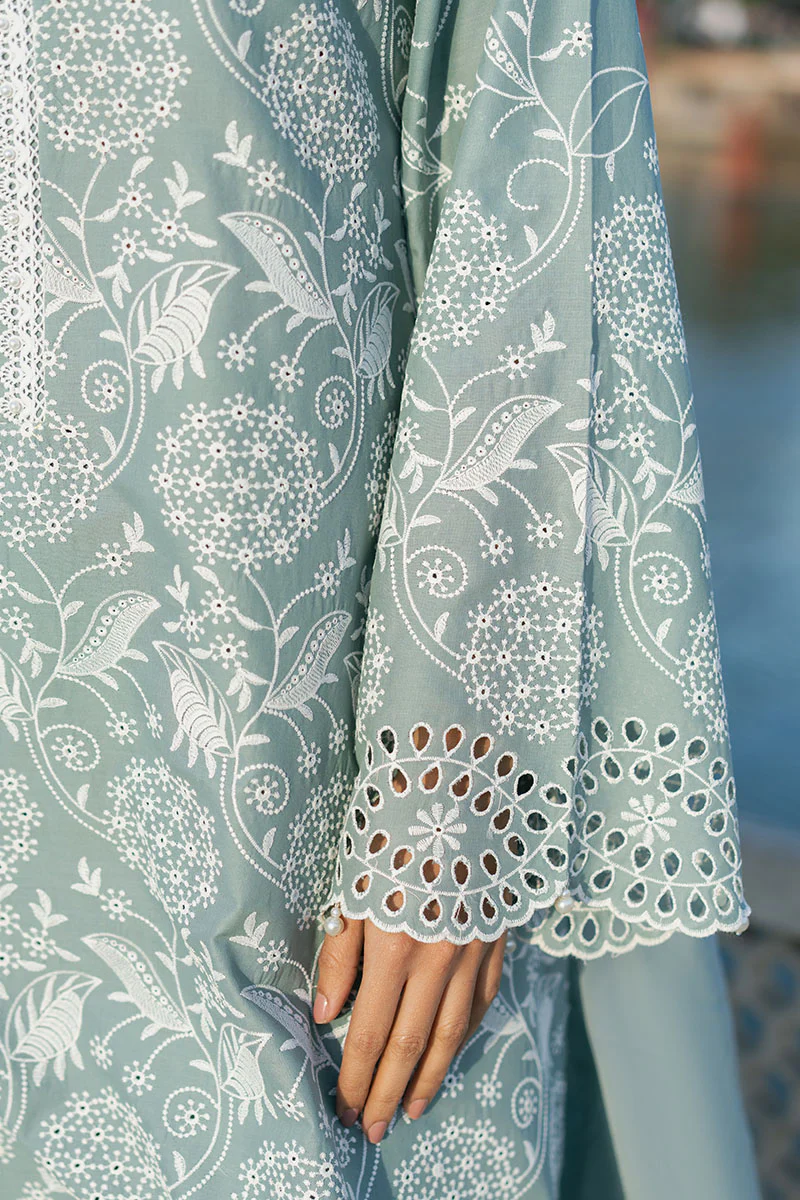 OCEAN SPRUCE-3PC (SHIRT, TROUSER & DUPATTA) - Image 2