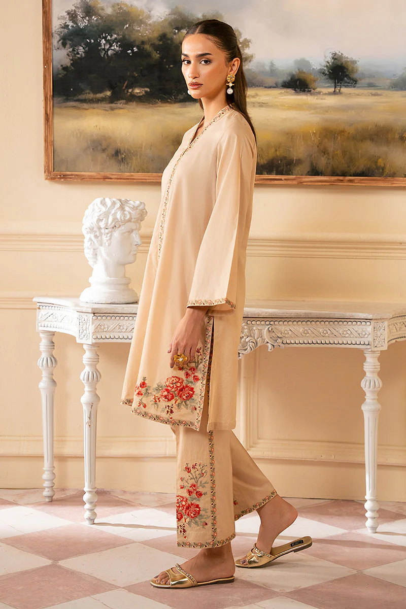OCHRE BLOOM-2PC (SHIRT & TROUSER) - Image 7