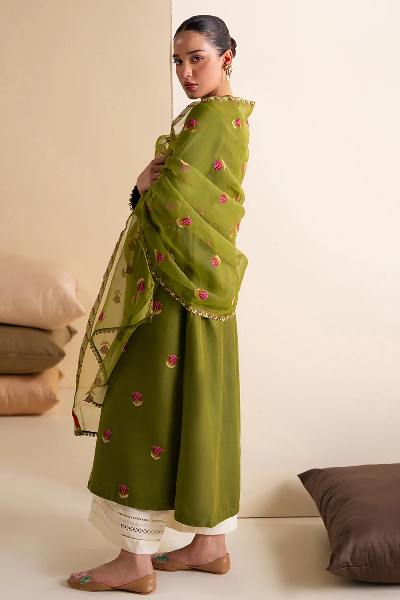 OLIVE BRANCH-2 PIECE (SHIRT & DUPATTA) - Image 8