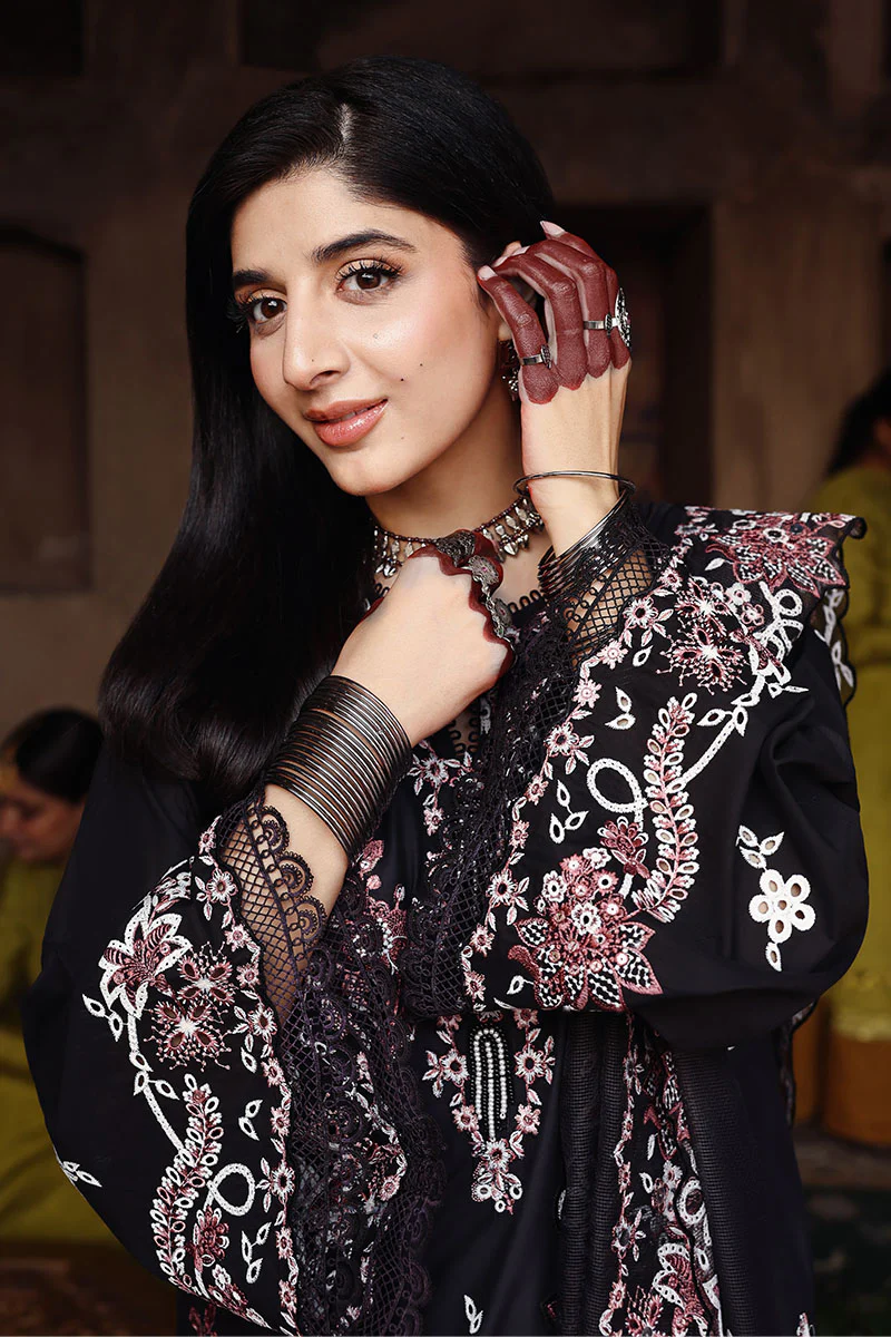 ORCHARD DUNE-3PC EMBROIDERED LAWN SUIT - Image 2
