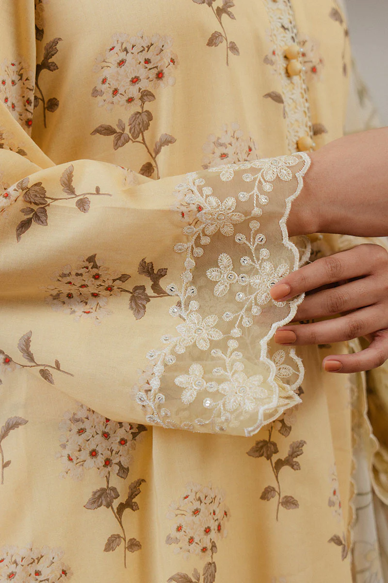 ORCHID IMPRESSION-3 PC PRINTED LAWN SUIT - Image 2