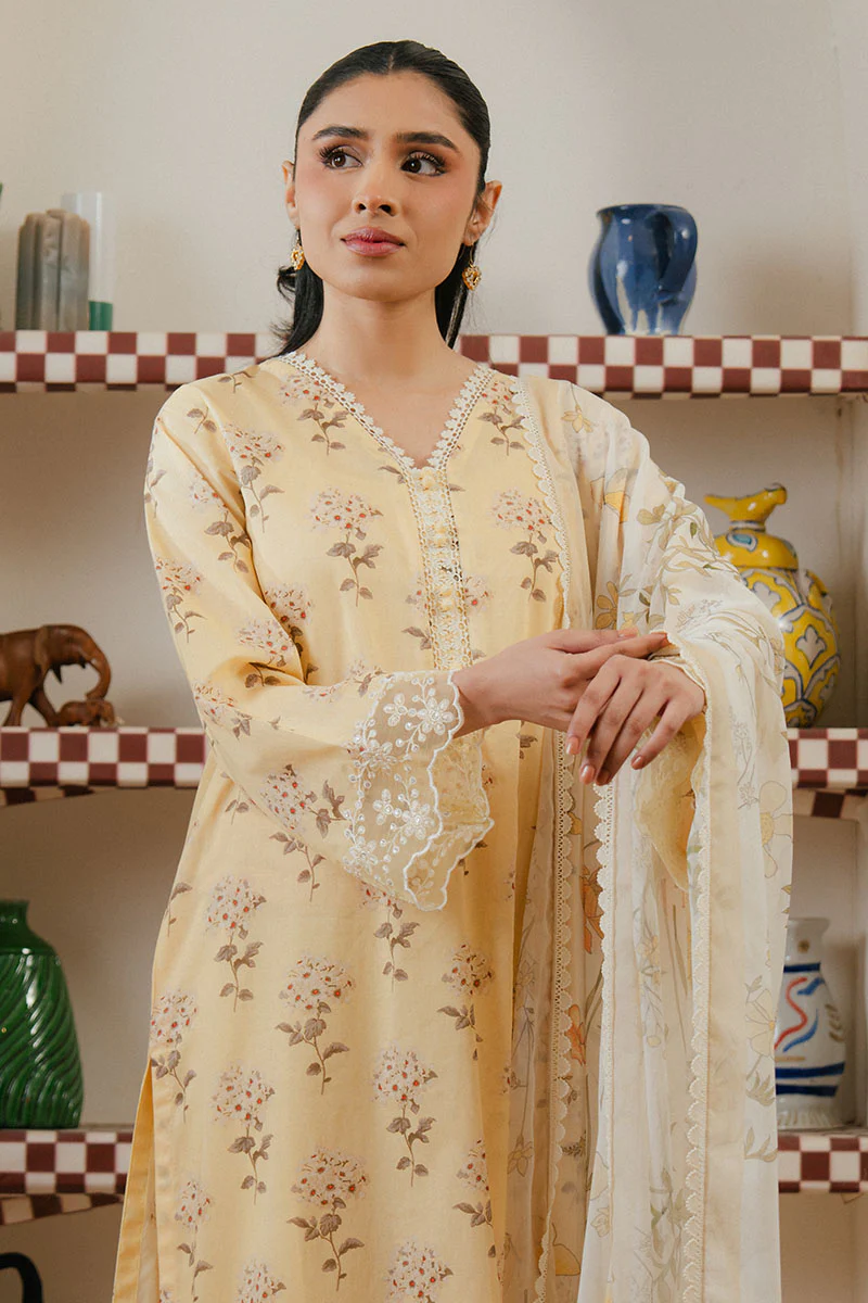 ORCHID IMPRESSION-3 PC PRINTED LAWN SUIT - Image 5