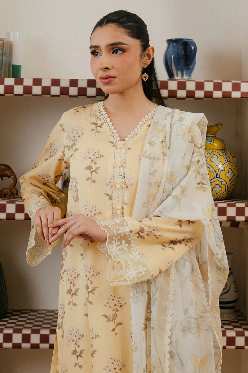 ORCHID IMPRESSION-3 PC PRINTED LAWN SUIT - Image 6