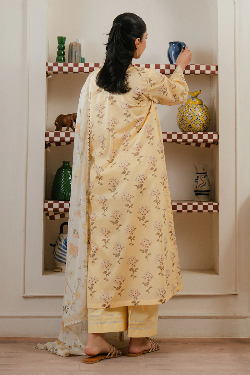 ORCHID IMPRESSION-3 PC PRINTED LAWN SUIT - Image 9