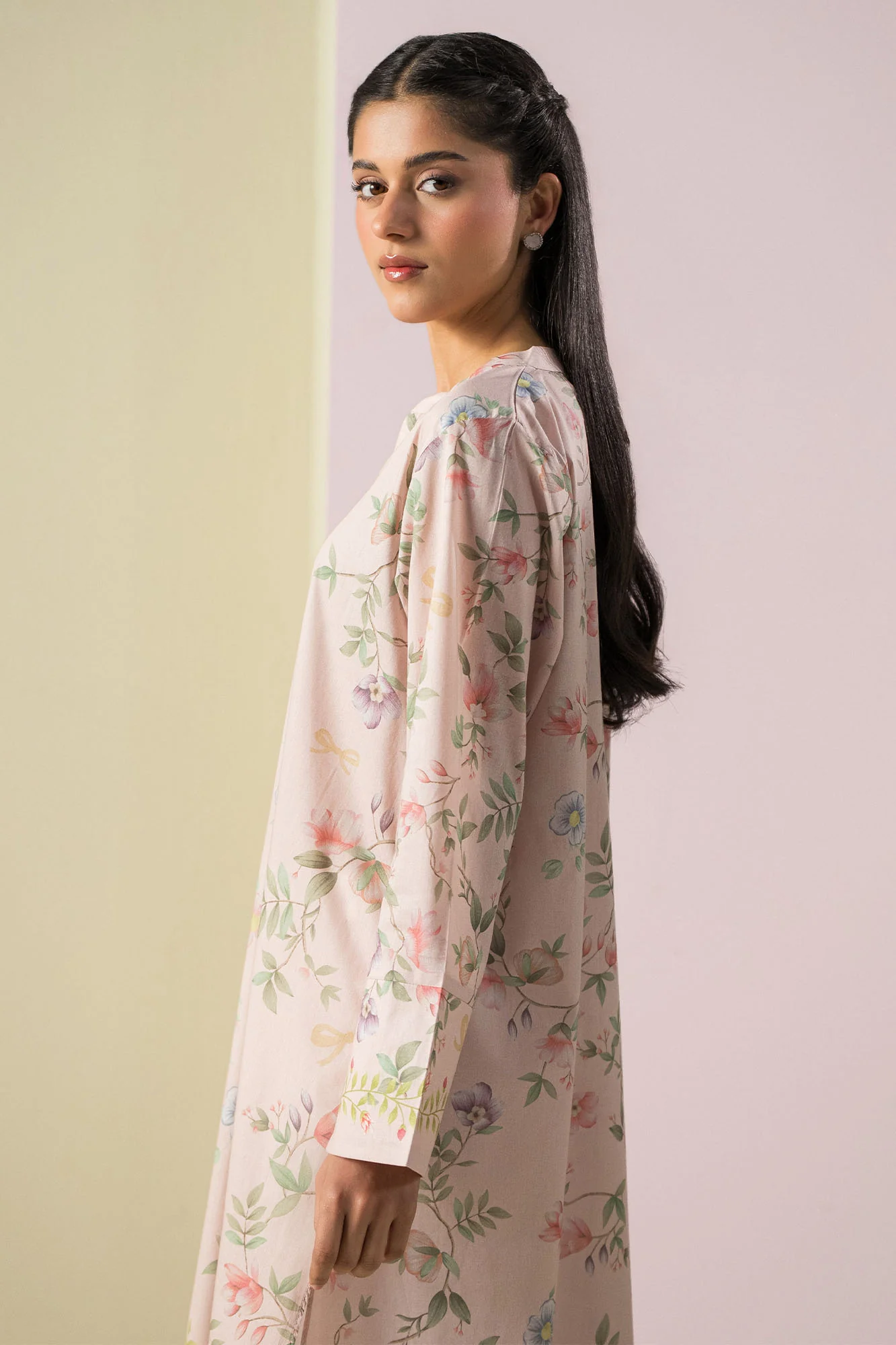 PALM HAZE PRINTED LAWN SHIRT - Image 5