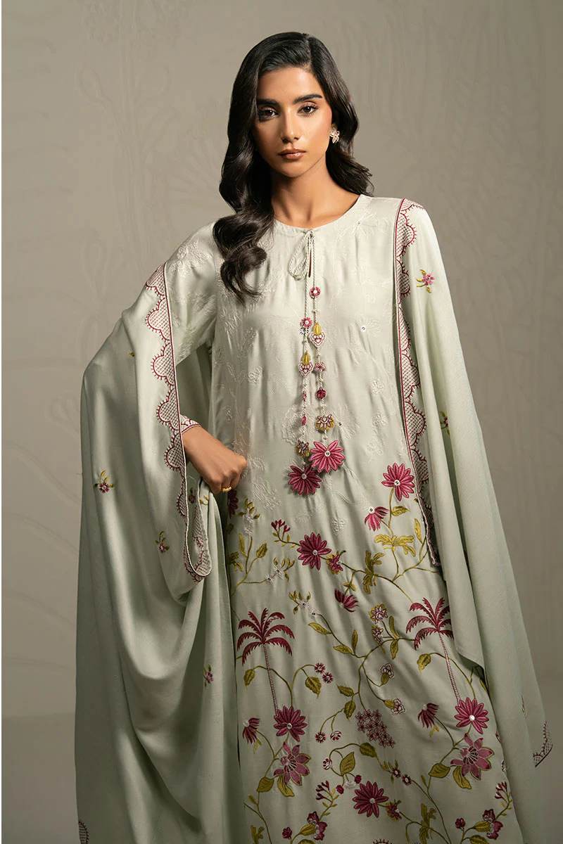 PASTEL GROVE-3PC (SHIRT, TROUSER & DUPATTA) - Image 6