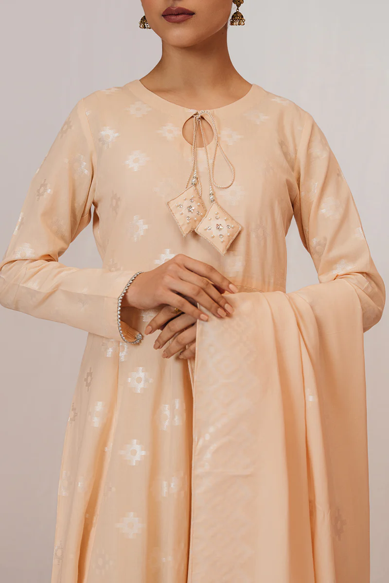 PEACH PARFAIT-3 PIECE JACQUARD SUIT - Image 3