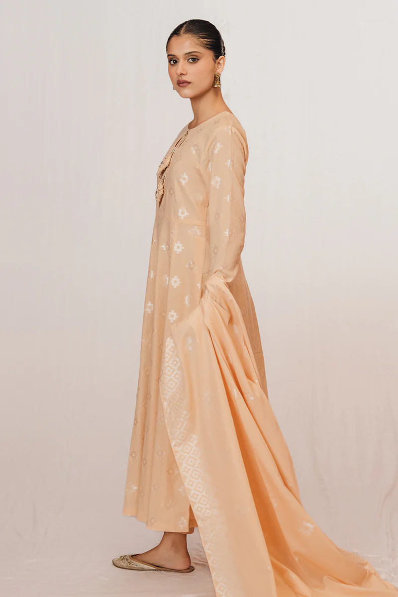 PEACH PARFAIT-3 PIECE JACQUARD SUIT - Image 5