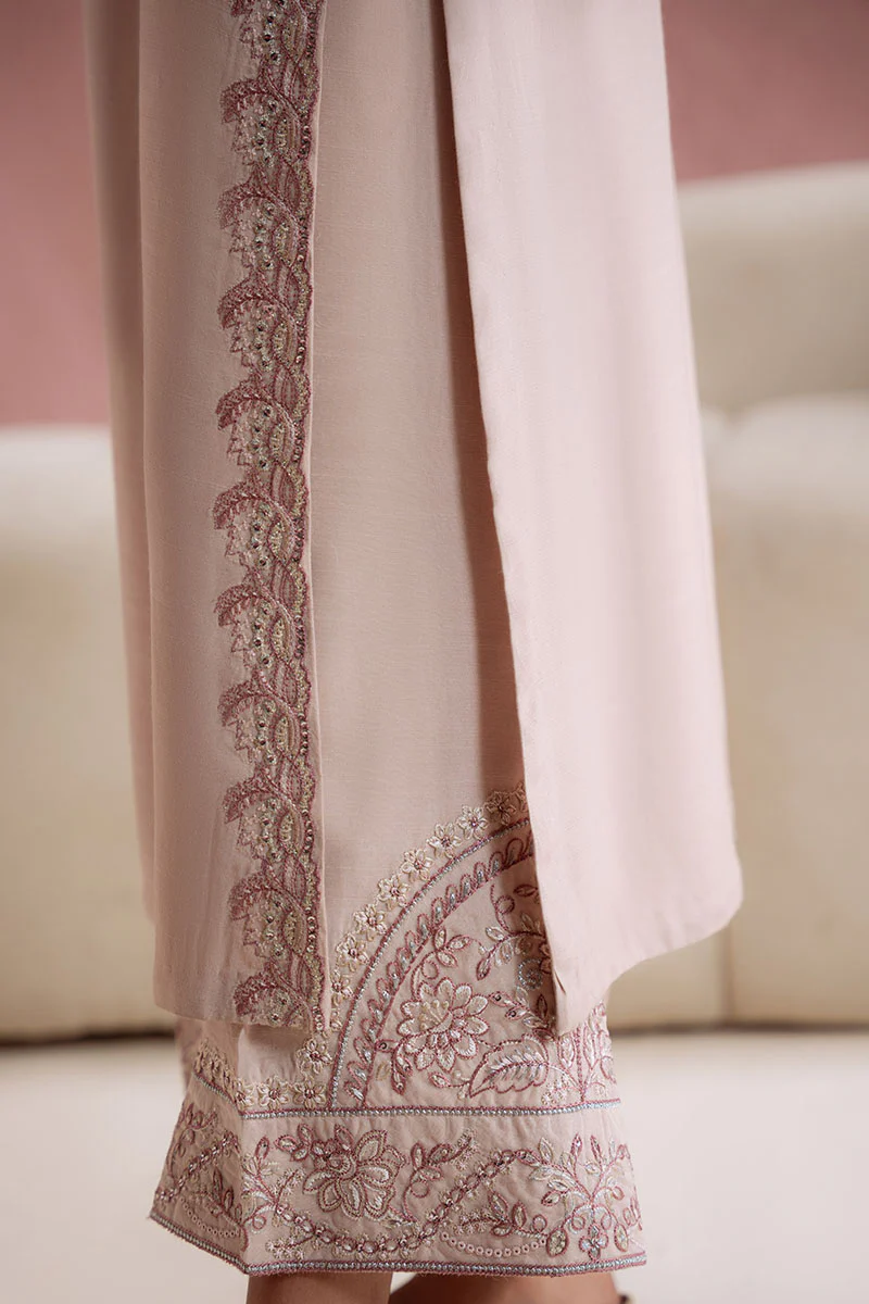 PEACH WHISPER-2PC (SHIRT & TROUSER) - Image 5