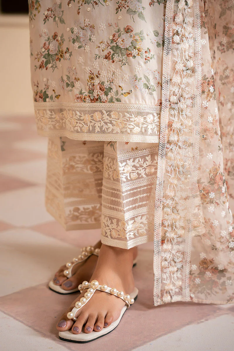 PEARL BLISS-3PC (SHIRT, TROUSER & DUPATTA) - Image 4