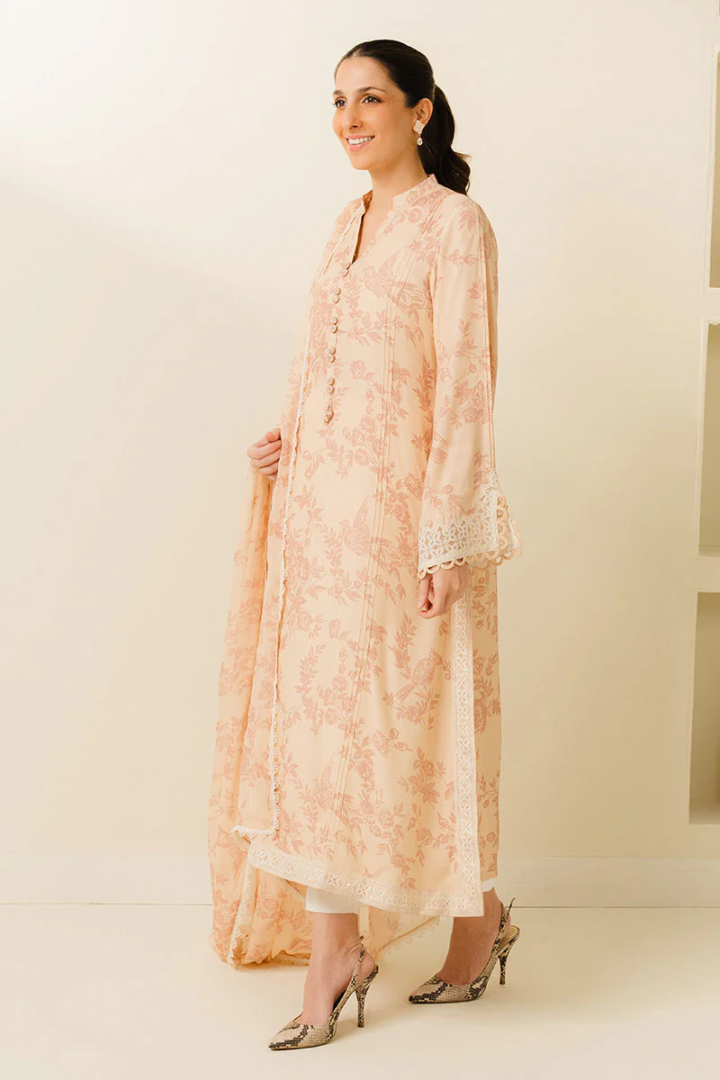 PETAL BLOOM-2PC (SHIRT & DUPATTA) - Image 4