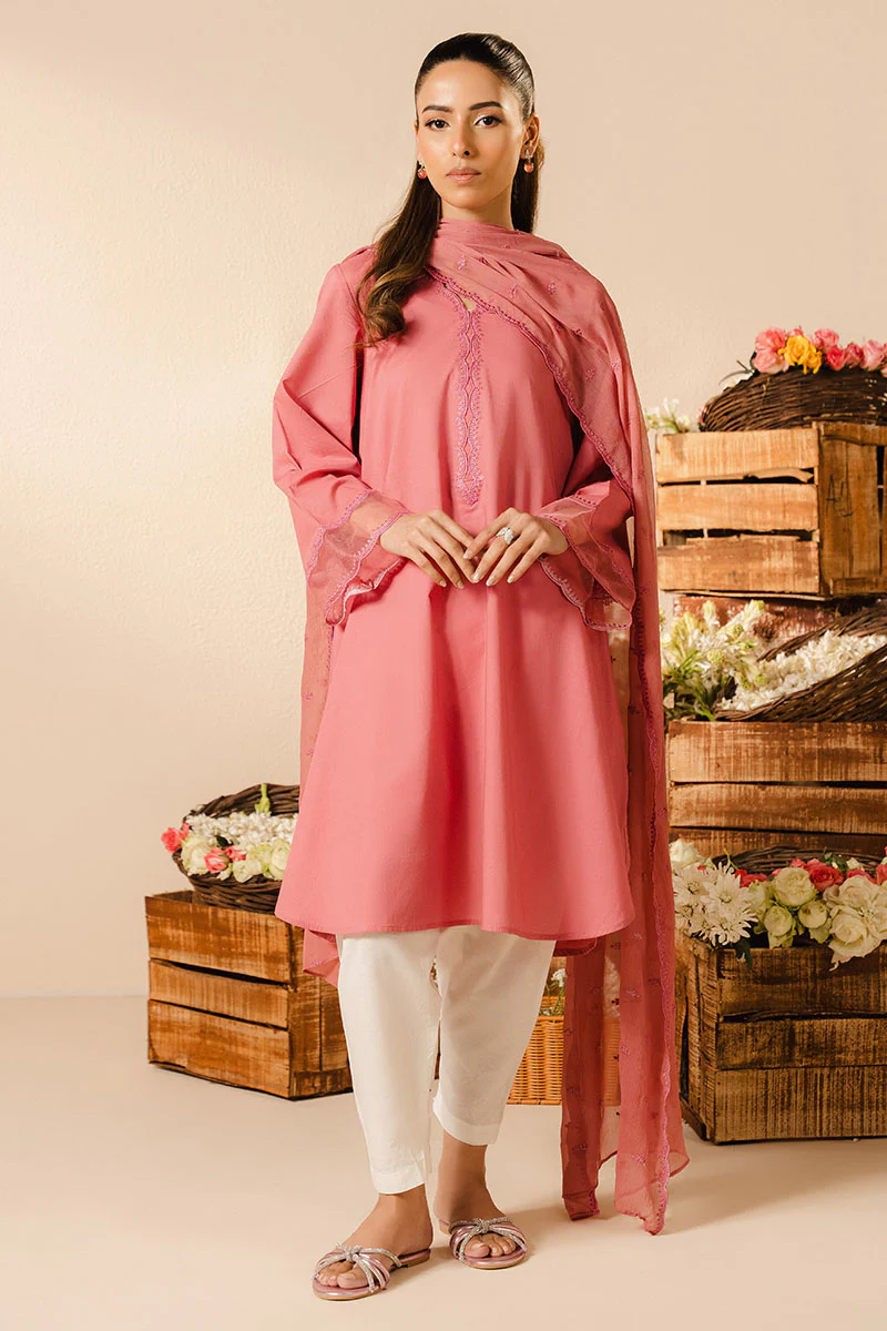 PETAL HAZE-2PC (SHIRT & DUPATTA) - Image 3