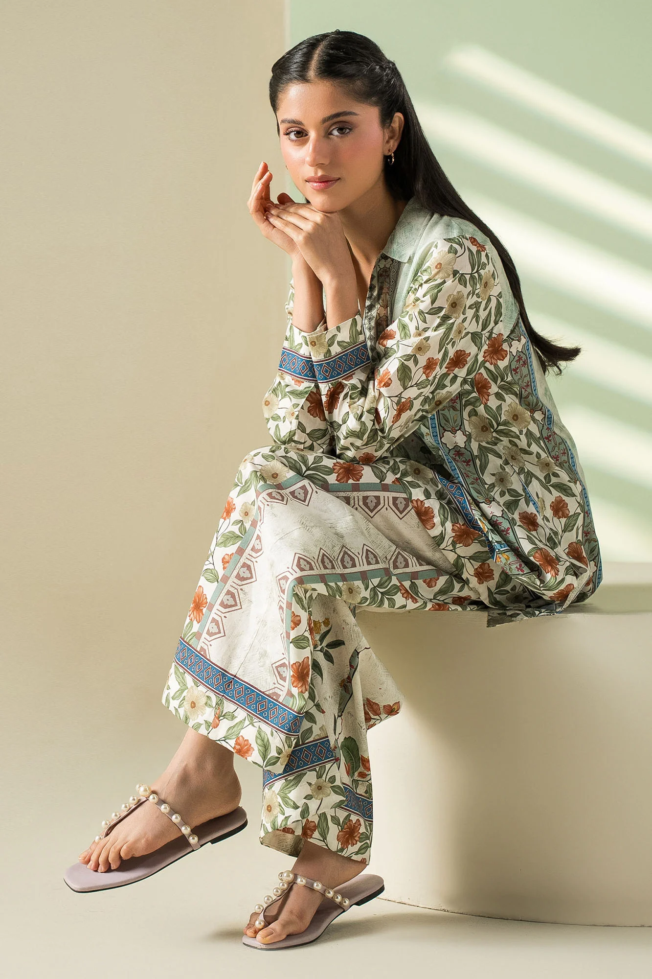 PETAL RIOT-2PC (SHIRT & TROUSER) - Image 3