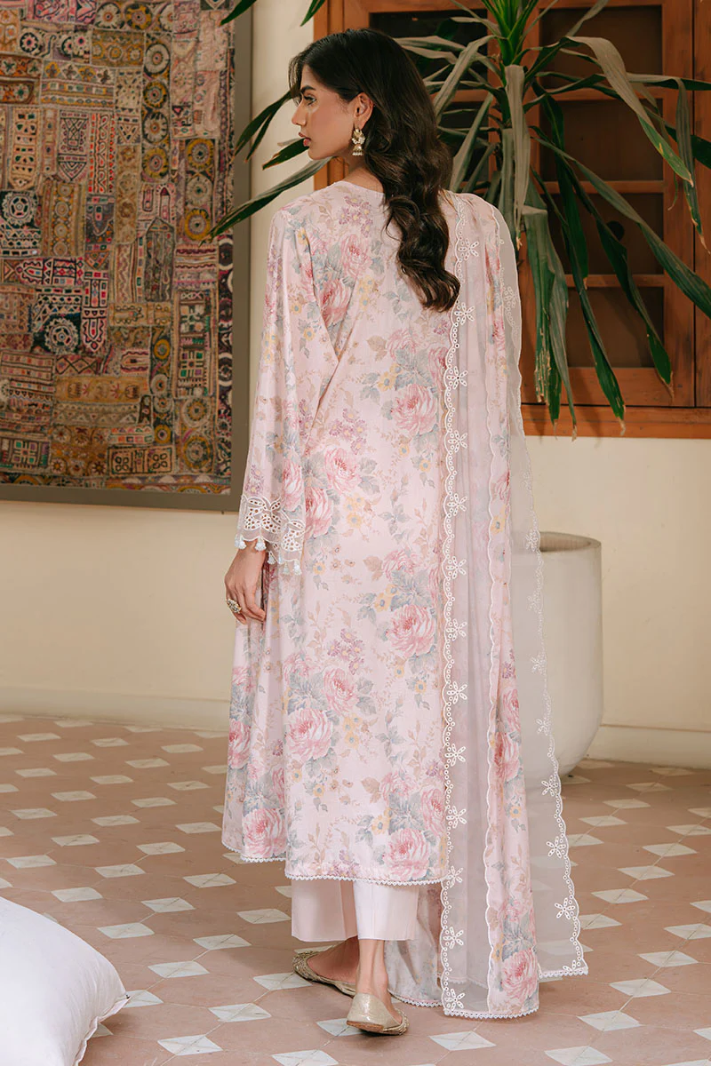 PINK CARNATION-3PC (SHIRT, TROUSER & DUPATTA) - Image 5
