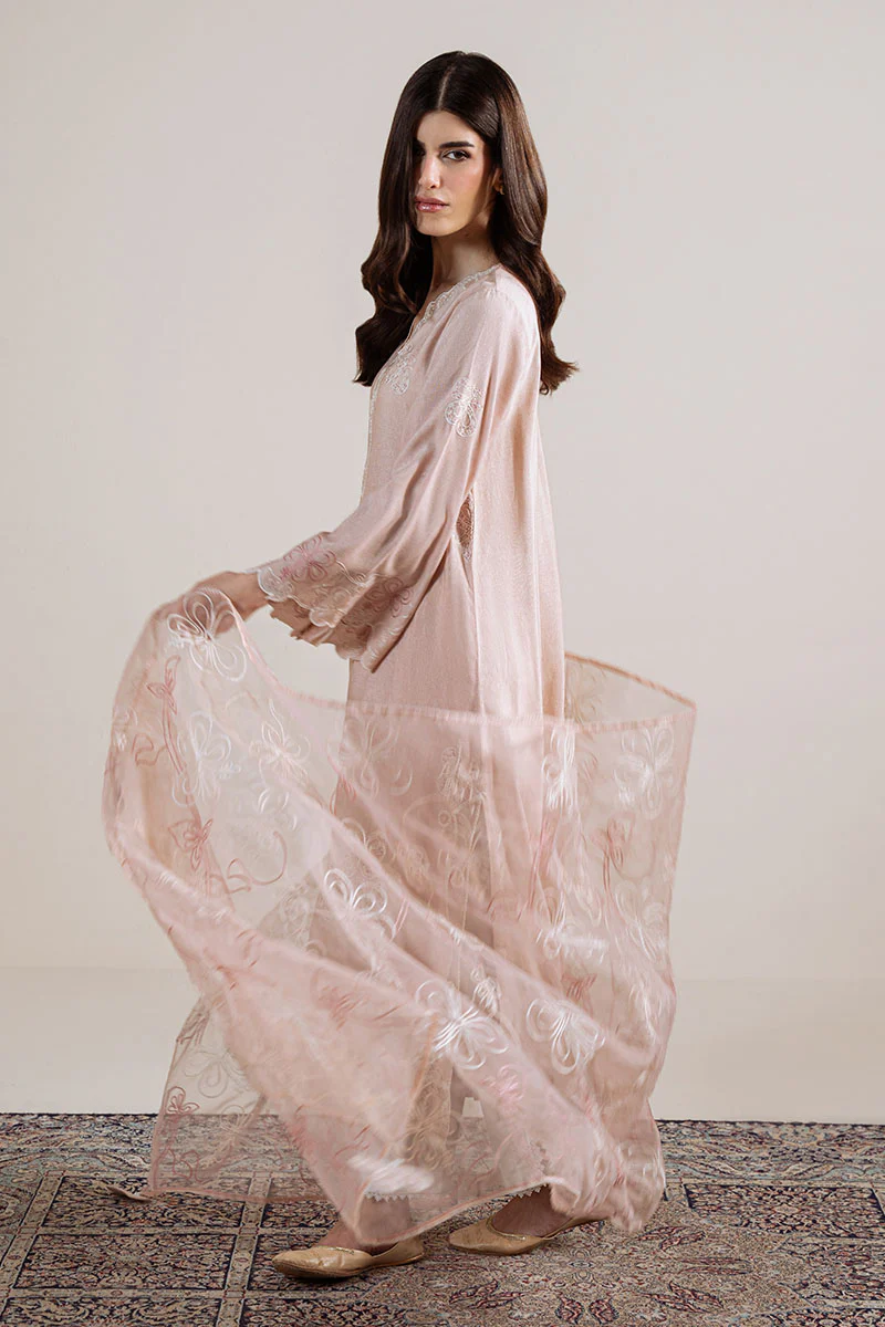 PINK SWIRL-2PC (SHIRT & DUPATTA) - Image 3