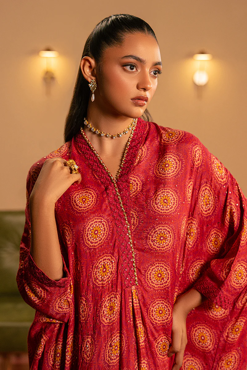 PINKSPIRE GLOW EMBROIDERED SILK  SHIRT - Image 6