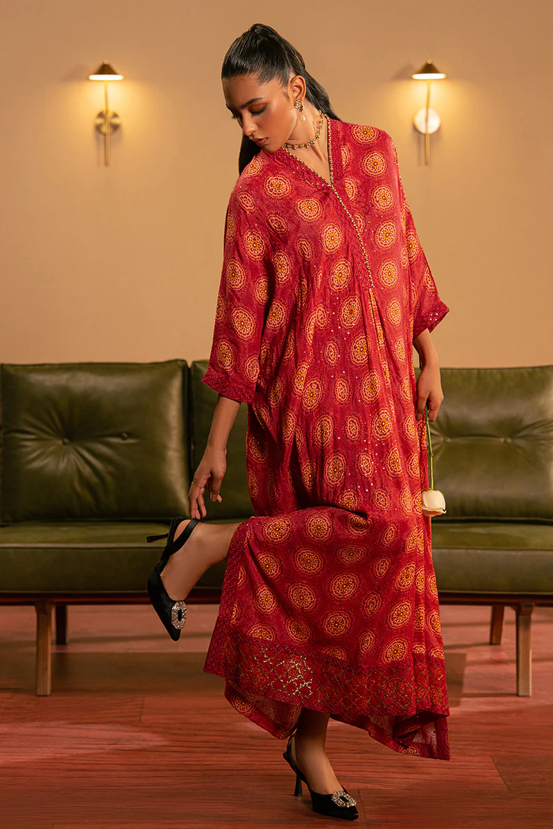 PINKSPIRE GLOW EMBROIDERED SILK  SHIRT - Image 8