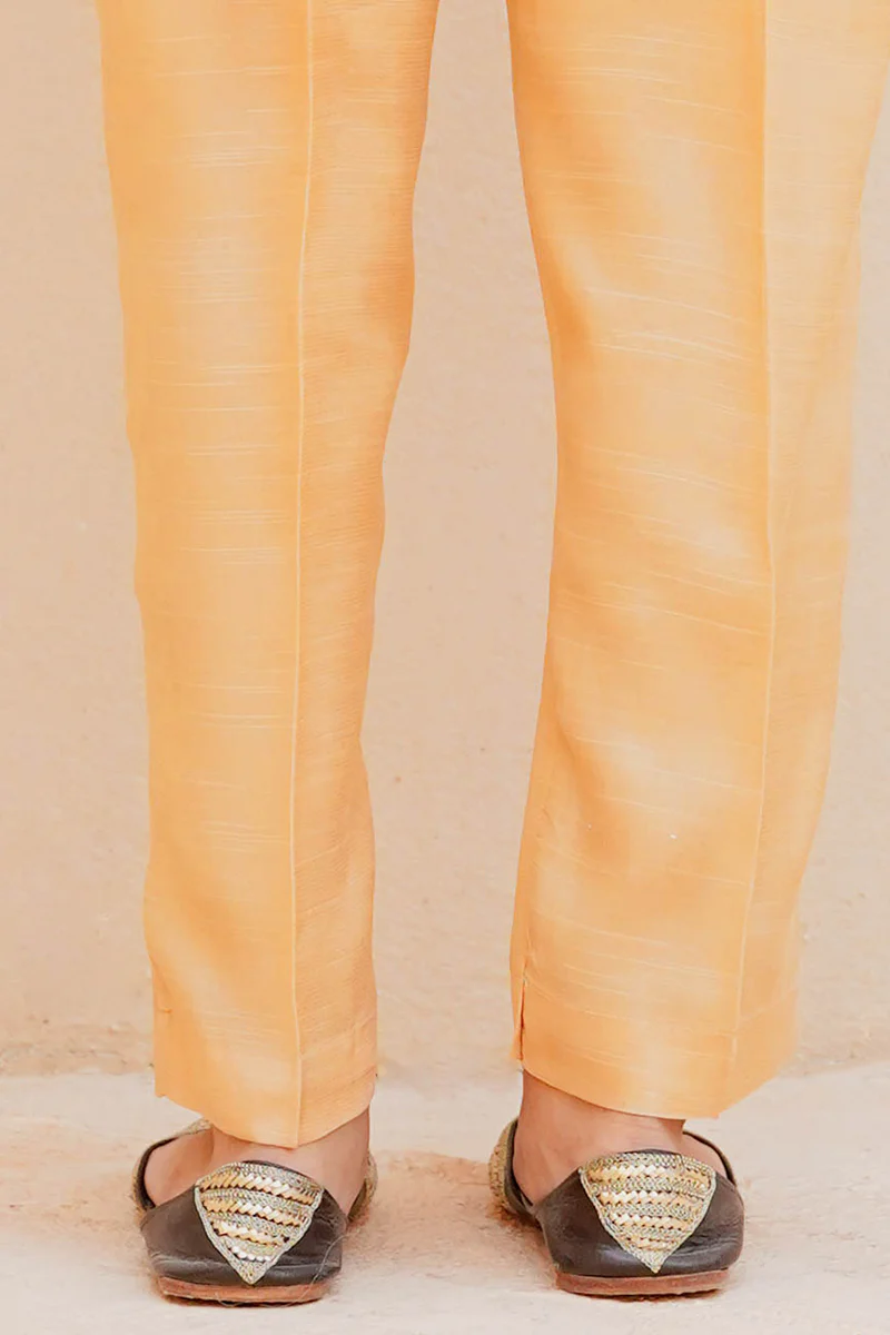 PLAIN FITTED PANTS-3 - Image 3