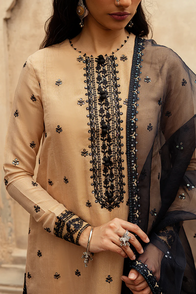 RAVEN SHED-2PC (SHIRT & DUPATTA) - Image 3