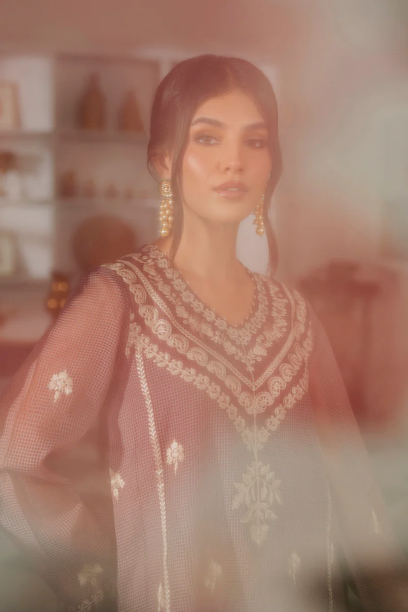 DUSTY LAVENDER-2PC (SHIRT & DUPATTA) - Image 7