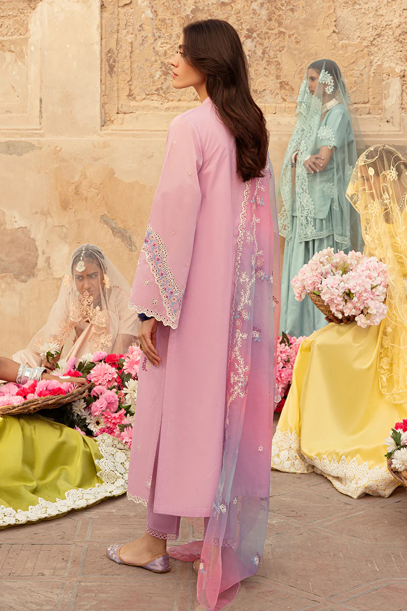 REGAL ORCHARD STITCH 3PC: LAWN EMBROIDERED SUIT - Image 6
