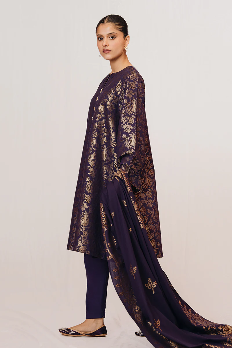 REGAL PERSE-3 PIECE JACQUARD SUIT - Image 5