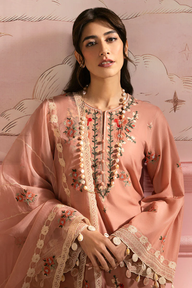 ROSE QUARTZ-3PC PRINTED LAWN SUIT - Image 4