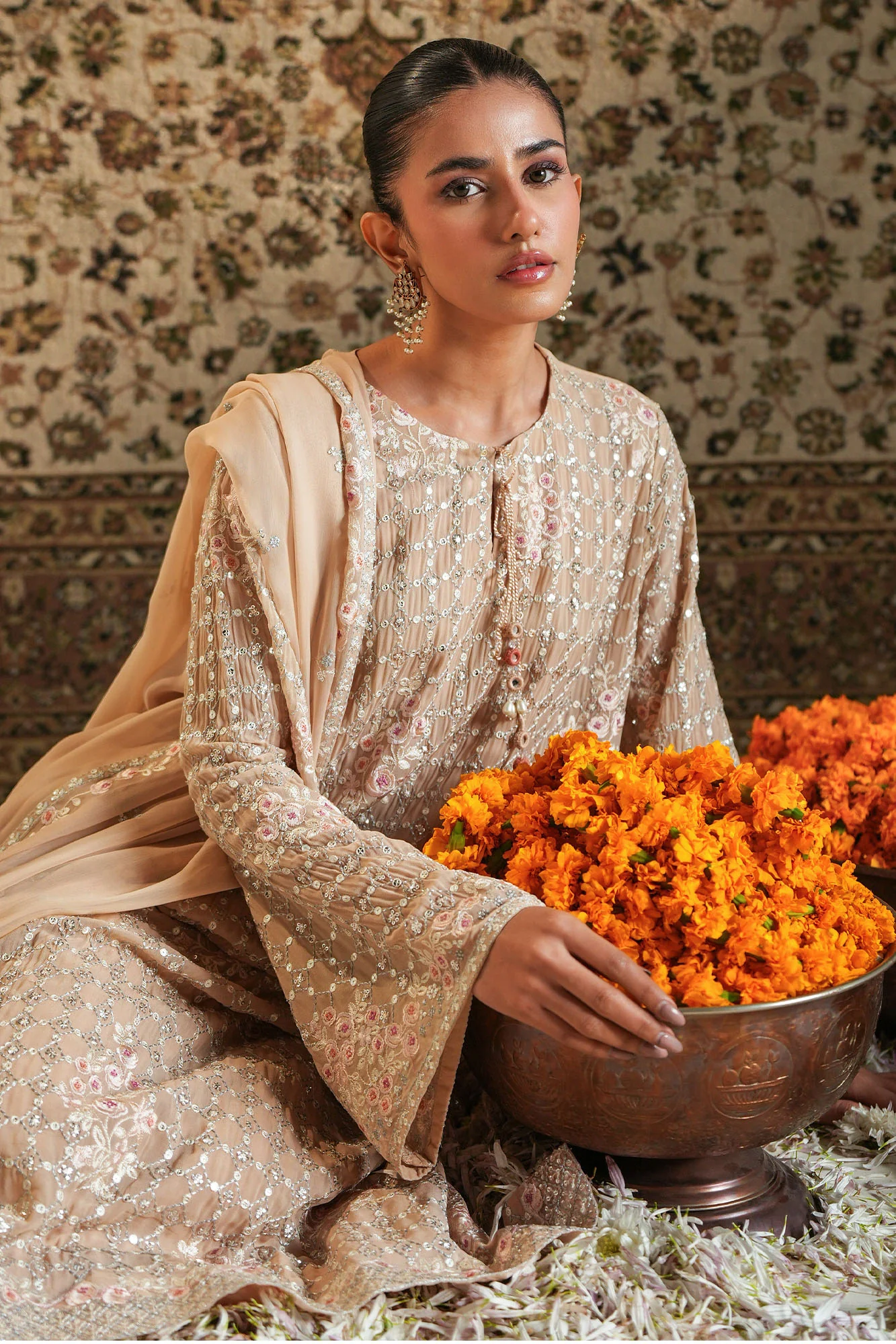 ROSE QUARTZ -2PC (SHIRT & DUPATTA) - Image 6