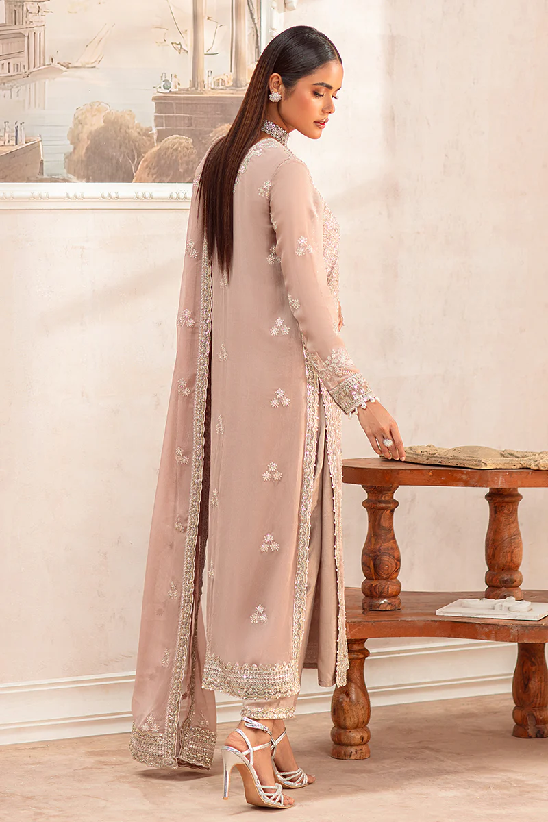 ROSEWOOD-3PC CHIFFON EMBROIDERED PRET - Image 5