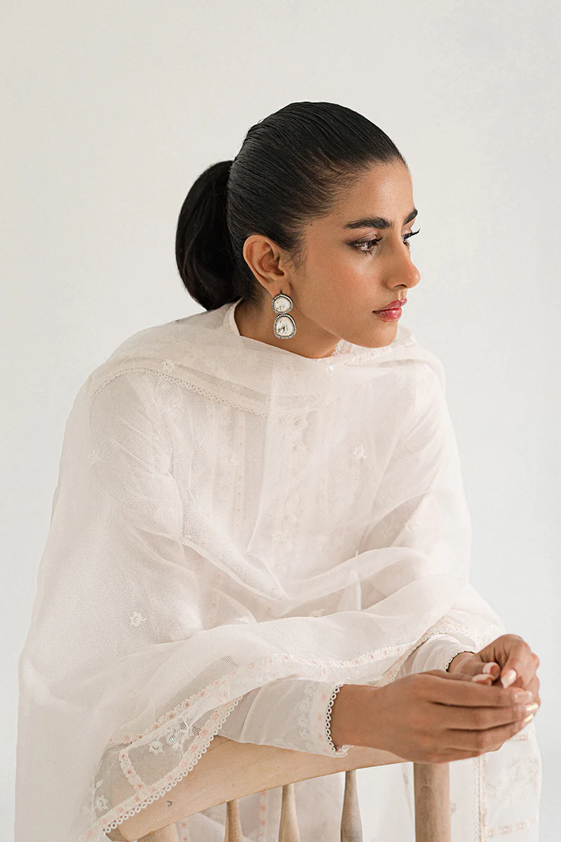 ROSEY DEW-3PC EMBROIDERED LAWN SUIT - Image 7