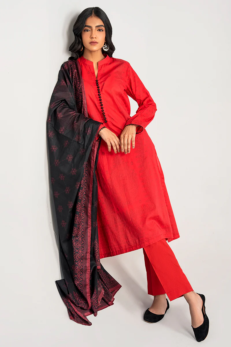 ROSIE RADLEY-3PC PRINTED LAWN SUIT - Image 4