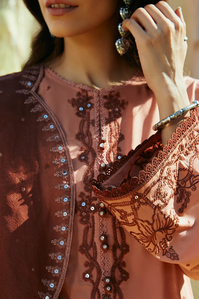 ARID SAND-3 PIECE LAWN EMBROIDERED SUIT - Image 2