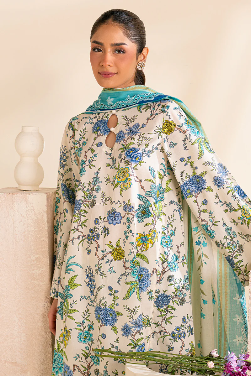 CHINTZY VOYAGE-3 PC PRINTED LAWN SUIT - Image 5