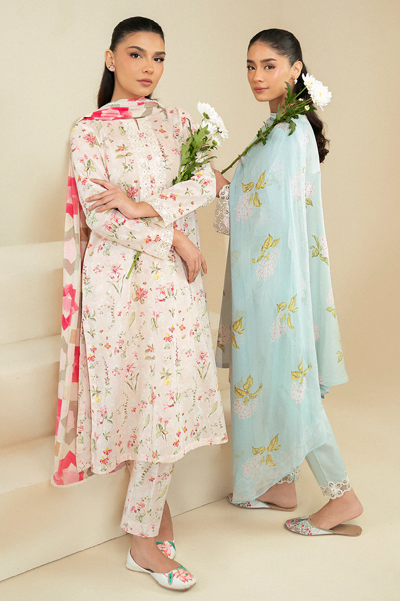 CRYSTAL AURA-3 PIECE LAWN SUIT - Image 9