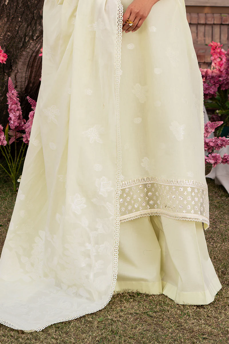 DAINTY DOVE-3 PIECE EMBROIDERED JACQUARD - Image 4