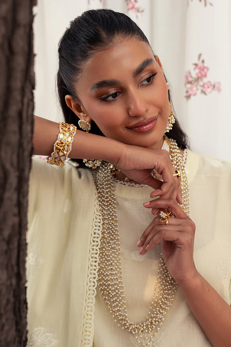 DAINTY DOVE-3 PIECE EMBROIDERED JACQUARD - Image 5