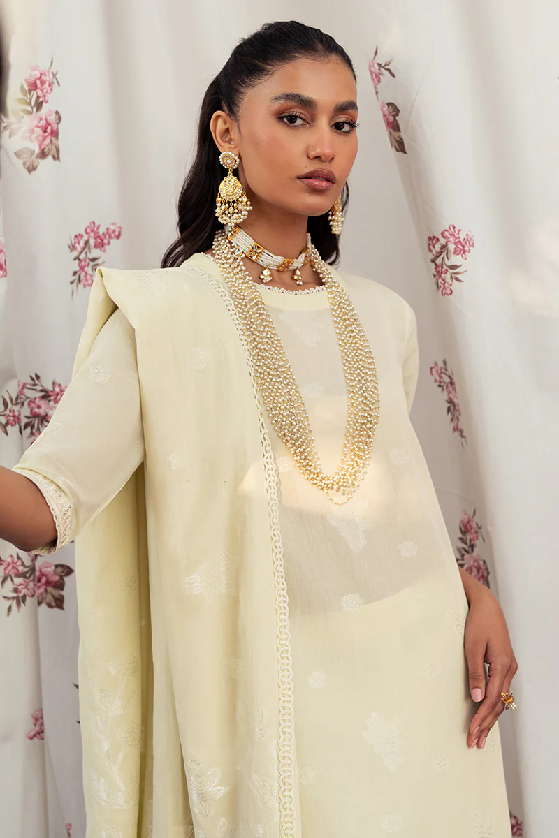 DAINTY DOVE-3 PIECE EMBROIDERED JACQUARD - Image 6