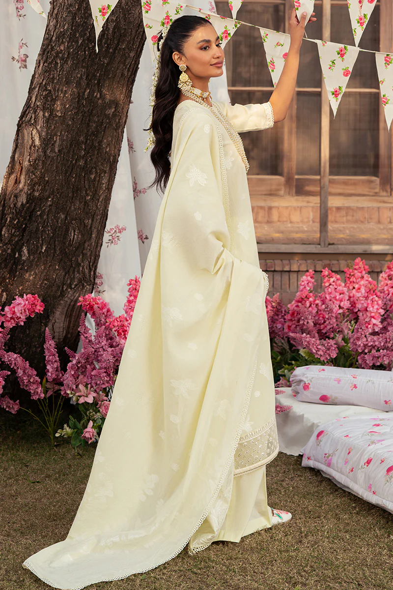 DAINTY DOVE-3 PIECE EMBROIDERED JACQUARD - Image 7