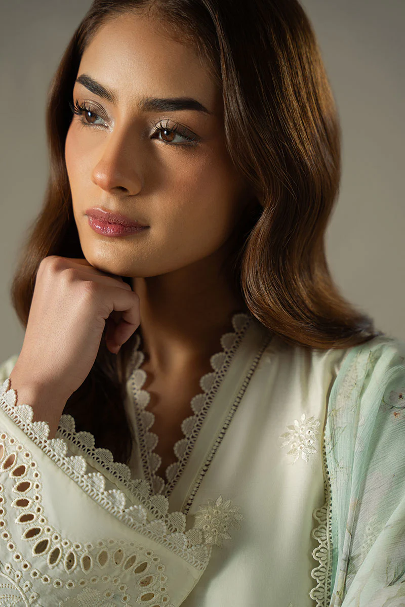 FLORAL MELODY-3PC CHIKANKARI SUIT - Image 5