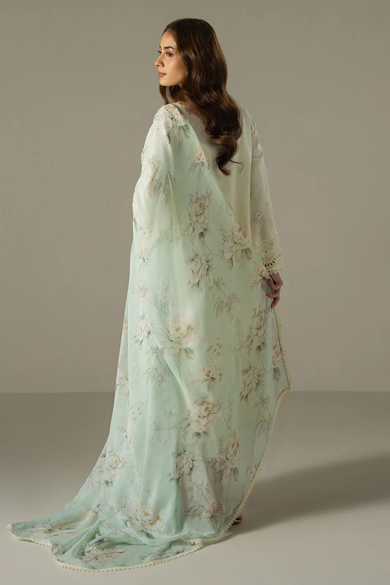 FLORAL MELODY-3PC CHIKANKARI SUIT - Image 8