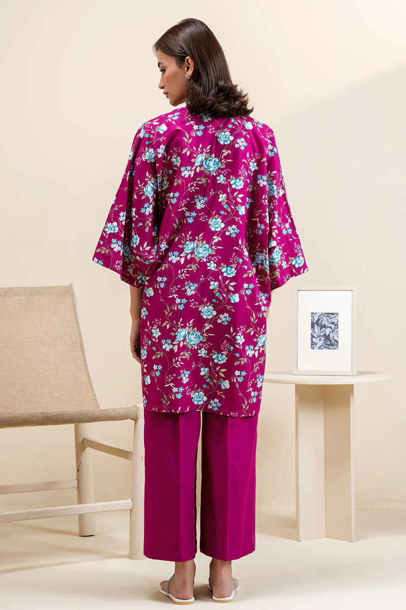 FUCHSIA GRACE-2 PC PRINTED KHADDAR SUIT - Image 8