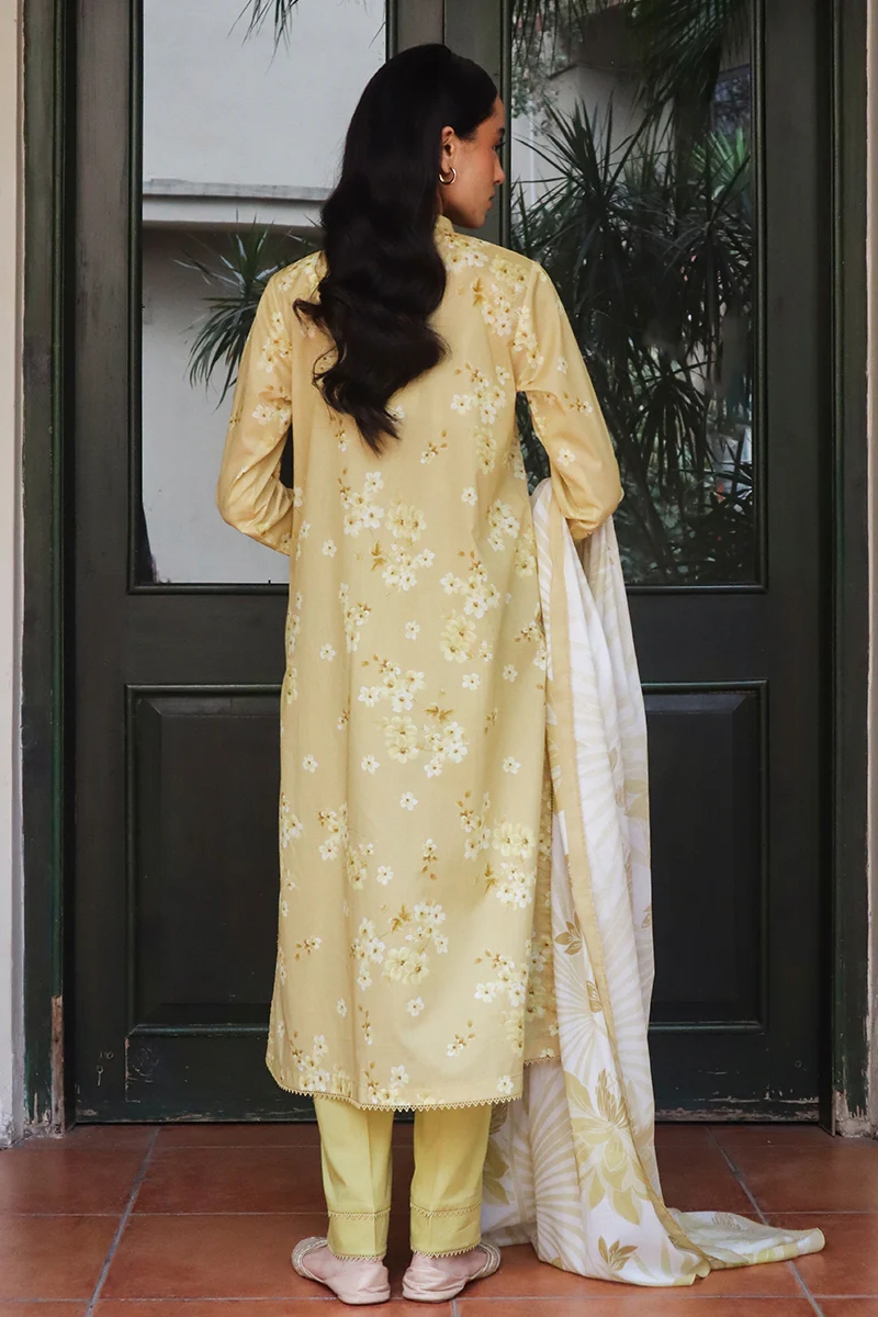 GARLAND MIST-3 PIECE PRINTED LAWN SUIT - Image 7