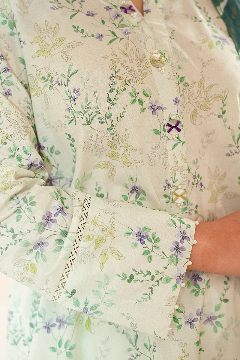 LAUREL MINT-3 PIECE LAWN SUIT - Image 3