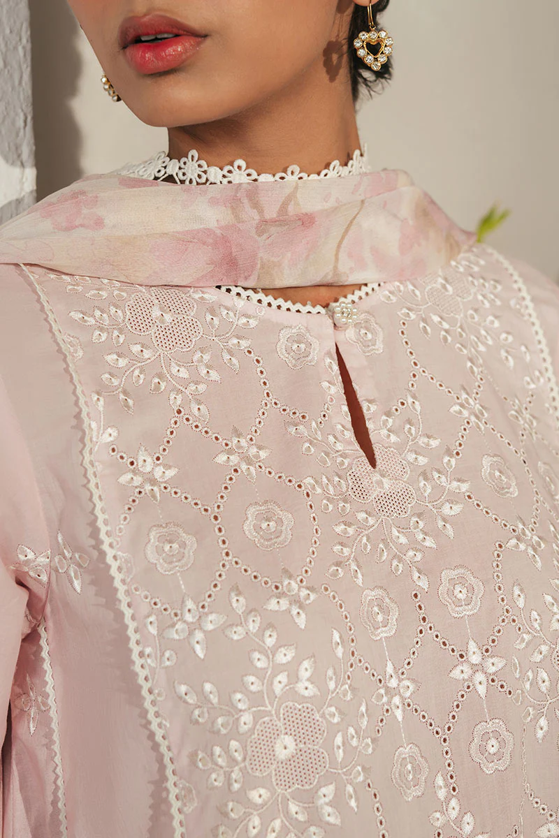 LILAC ROSE-3PC CHIKANKARI SUIT - Image 2