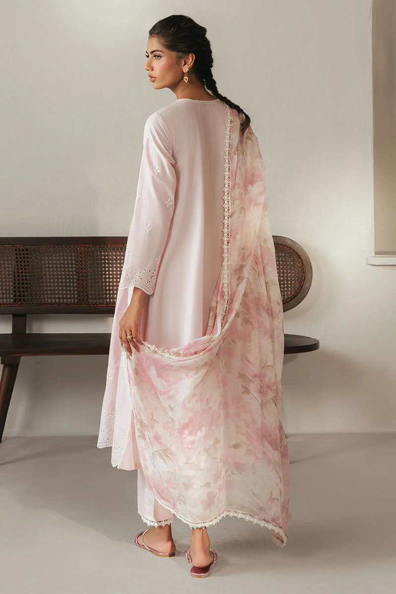 LILAC ROSE-3PC CHIKANKARI SUIT - Image 7